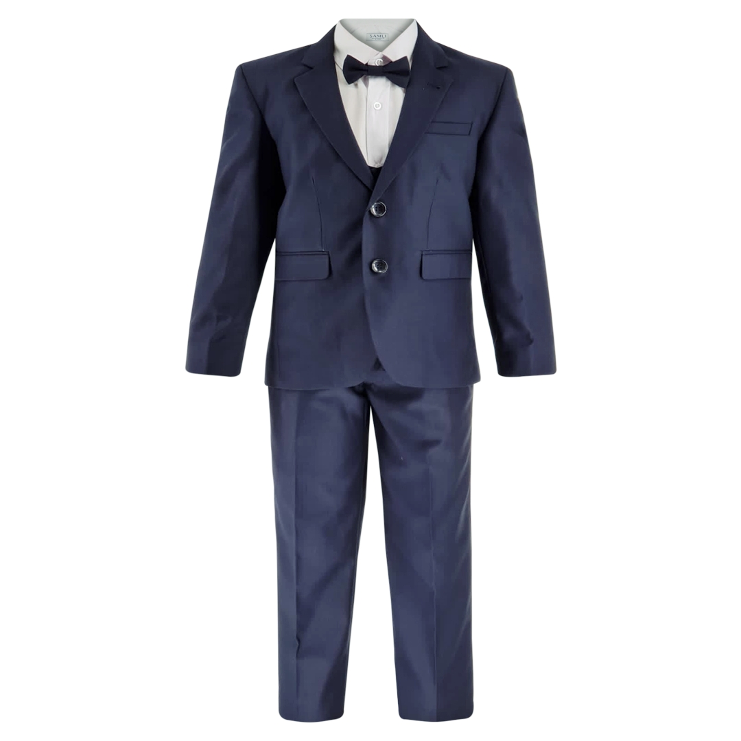 Navy Blue 7 Piece Suit