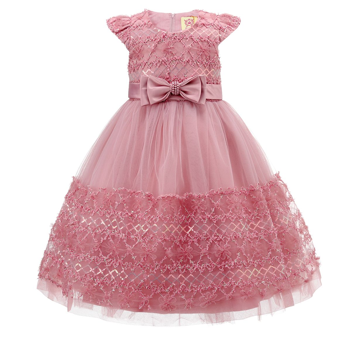 Dusty Pink Sequin Dress