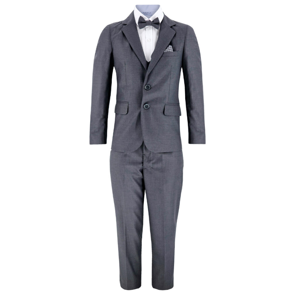 Charcoal Grey 7 Piece Suit