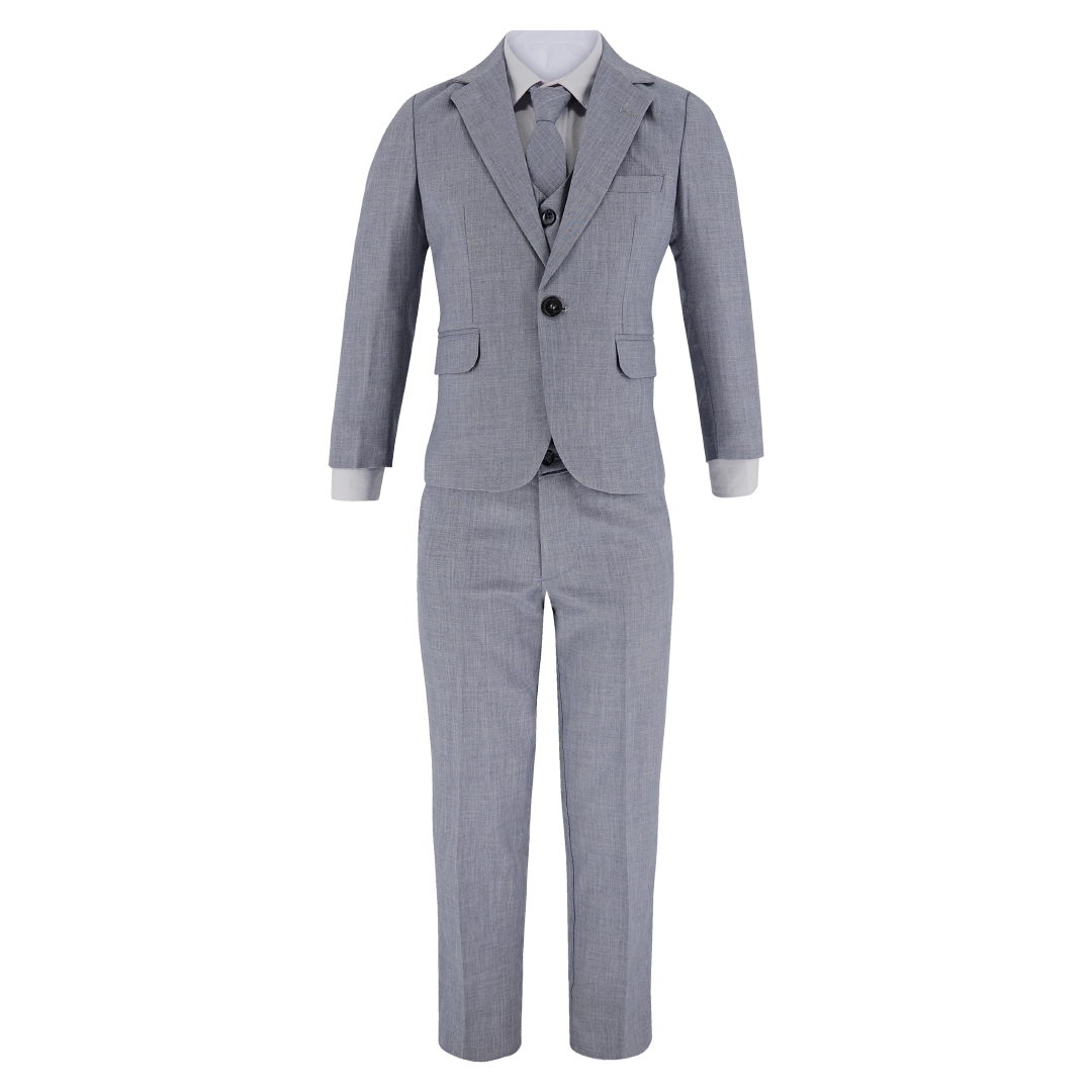 Chlorine Blue 6 Piece Suit